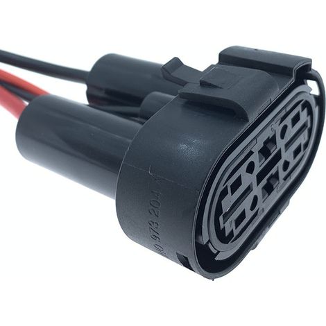 1H0973204/1-829530-2 is applicable to the oxygen sensor wiring harness of the fuel pump plug in Volkswagen Passat. (1/4)