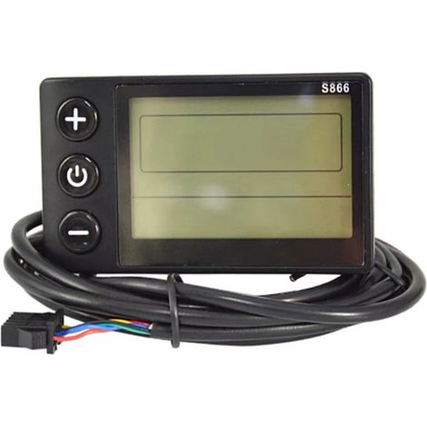 Écran LCD S866, panneau de contrôle électrique 24V 36V 48V, avec contact SM (1/5)