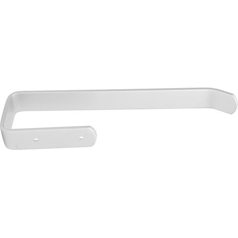 Porte-serviettes Space Alumina, porte-papier toilette mural, rangement pour rouleau de papier toilette, modèle 417032, finition mate allongée. (1/5)