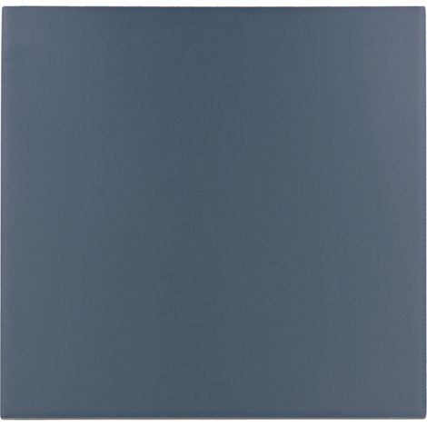 Aelle - Carrelage sol / mur effet ciment uni bleu 20x20 cm RIVOLI OCEAN 30717 - Vendu par boîte de 1 m² (1/5)