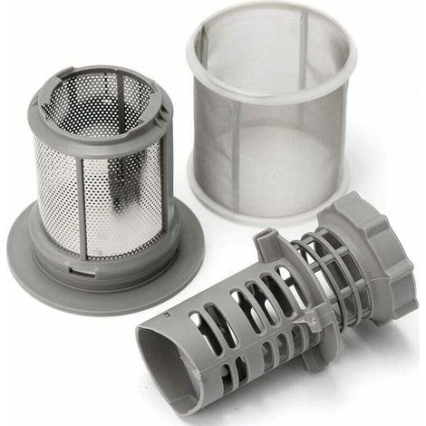 Bardusch - Filtre lave-vaisselle Bosch (métal + tamis fin), compatible Balay/Bosch/Siemens/Neff (1/4)