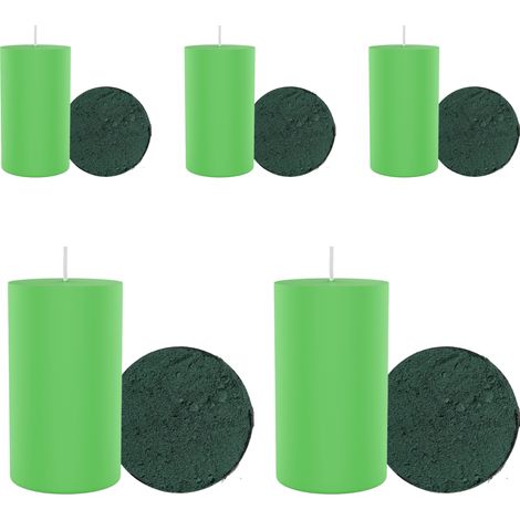 Tinte especial para velas VERDE LIMA 10 g