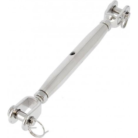 1 Ridoir à Chapes Fixes Soudée 20 mm - Inox A4 - D-Work (1/4)