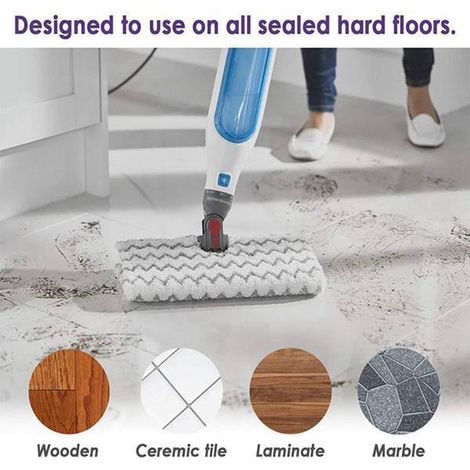 Available in two colors: grey. Material: fiber compatible with the Shark S3973D S3973 steam mop. (1/5)