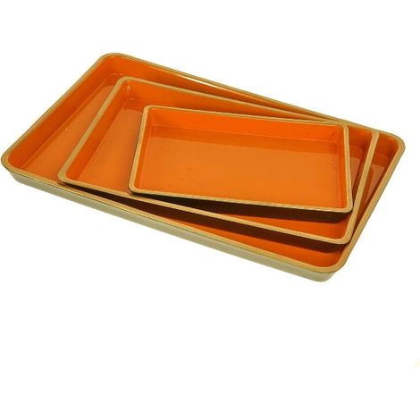 Vassoio di Design Grande Arancione 31,5x21,5 cm