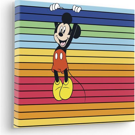 Tableau mural Mickey Band of Color 40x30 cm (1/5)