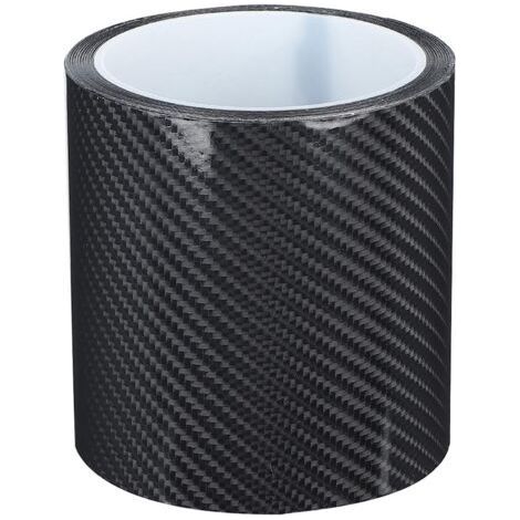 Bandes de Fibre de Carbone Anti-Rayures en Fibre de Carbone Autocollant de Garde de Bord de Porte de Voiture Détaillant Film de Protection Détaillant Bande de (1/5)