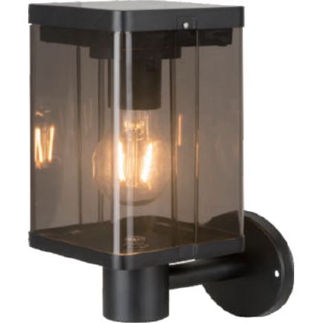 Lámpara solar LED para jardín V-TAC de 2,5 W con sensor de movimiento, color negro, blanco cálido, IP44