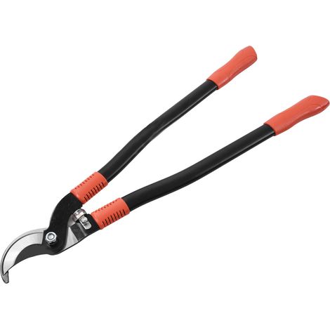 Sécateur à branches robuste, outil de jardinage rapide et économique pour élagage de grosses branches (livré avec protection bulle renforcée sur les lames et ruban adhésif). (1/5)