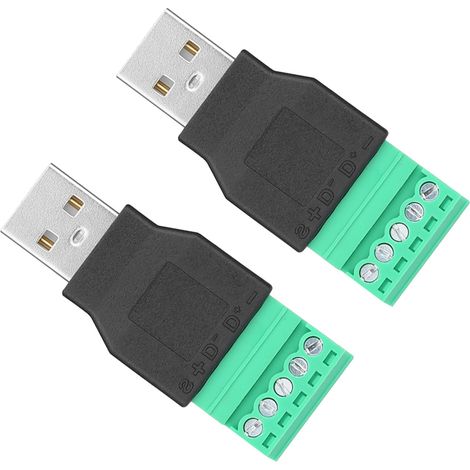2 USB-Anschlüsse auf 5-poligen Schraubanschluss (1/5)