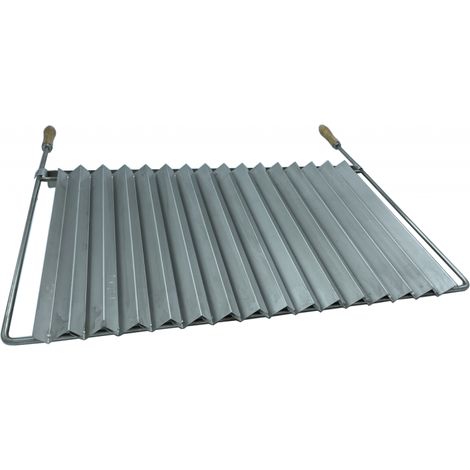 Grille barbecue avec récupérateur graisse 60x40 (grille seule) (1/2)