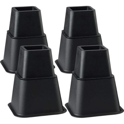 de 8 rehausseurs de lit robustes de 15 cm d'épaisseur, accessoires pou (1/5)