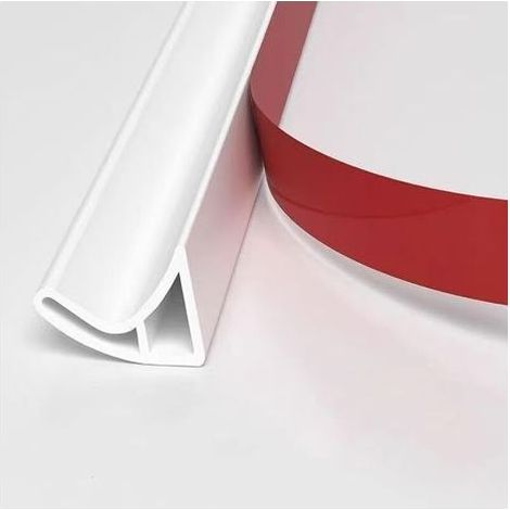 TIVCROXS - Bande adhésive de retenue d'eau pour douche, cloison de sécurité pliable et étanche pour salle de bain, cuisine et toilettes. (1/5)