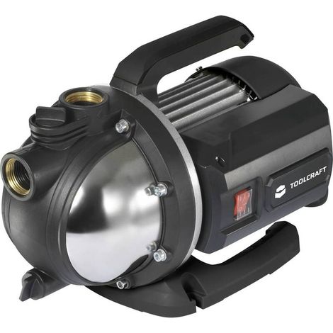 [GEBRAUCHT] B-Ware Toolcraft Gartenpumpe Wasserpumpe 7000l/h 48m Druckpumpe IPX4 1100W kompakt (1/2)