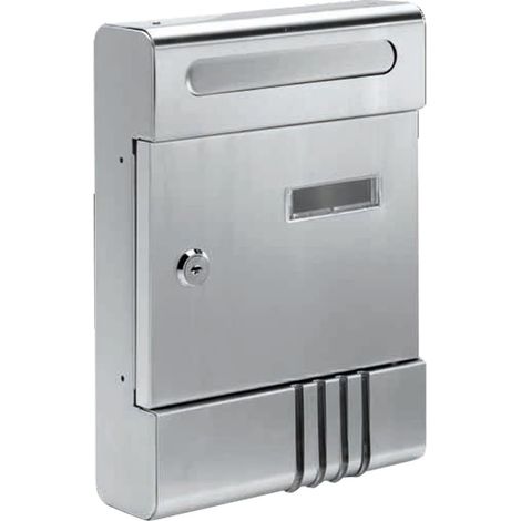 TECHNOMAX - CASSETTA POSTALE LAVANDA ARGENTO 29X20.5X6.5CM