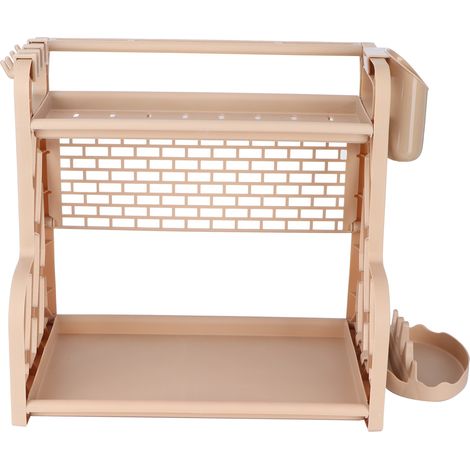 Étagère de rangement multifonctionnelle pour la cuisine, rangement pour bouteilles d'assaisonnement, porte-épices, porte-café (1/5)