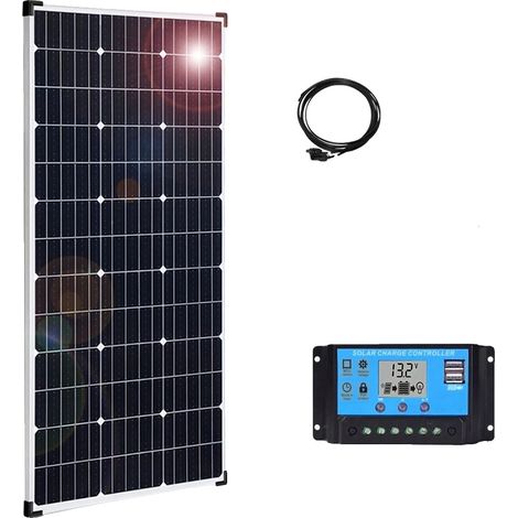 Solarmodul, hohe Effizienz, robustes Design, 200-W-Solarmodul (1/2)