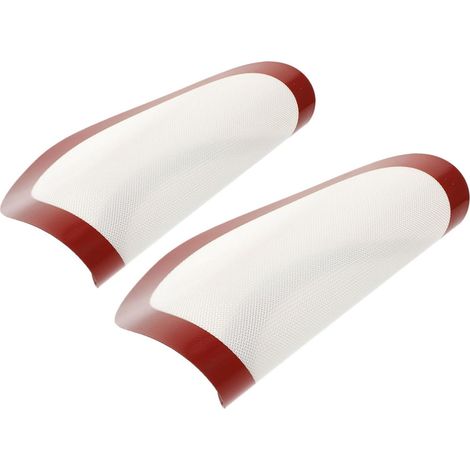 Lot de 2 Tapis de Cuisson Silicone Rond pour Pizza Antiadhésifs en Silicone, Facile à Utiliser et Résistant la Décoloration, Accessoires Cuisine Maison Cuisson'-'- (1/5)