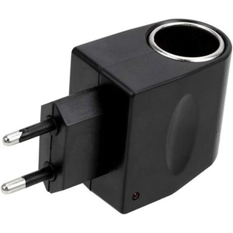 Universeller Kfz-Stromadapter, Wechselstrom 220 V auf Gleichstrom 12 V, Kfz-Zigarettenanzünder-Steckeradapter (1/5)