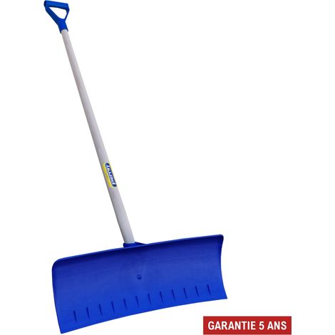 Empujador de nieve de 62 cm – fibra de vidrio – mango de plástico de 130 cm – ultrarresistente OUTILS PERRIN