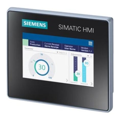 Siemens SIMATIC HMI MTP400 6AV2123-3DB32-0AW0 Touchpanel 4 Zoll Widescreen
