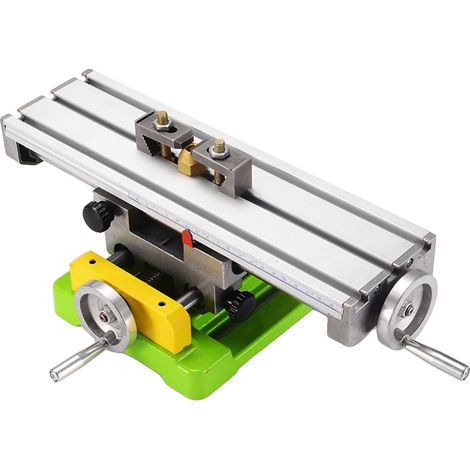 Étau multifonction, construction en métal de haute qualité, 7,1 x 5,9 x 4,5 pouces, adapté à divers mini-fraises, capacités de fraisage et de perçage de précision, mécanisme de serrage réglable (1/5)