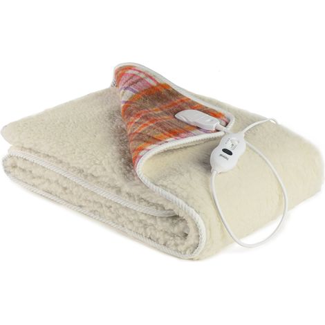 Coperta Termica Elettrica Singola in Lana 100% Scaldaletto Scozzese (1/5)