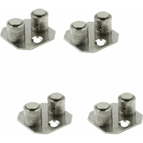 Türbodenführung, verstellbare Schiebetürführung für Scheunentore, Schiebebodenführung – abriebfestes Hardware-Zubehör (1/4)