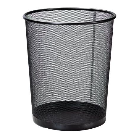 Corbeille à papier Pierre-Henry Mesh 19 L - couleur noir