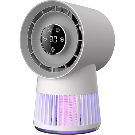 Mini Ventilateur Anti-Moustiques – USB – 2 en 1 – Bureau – Silencieux – Modèle 3 (1/5)