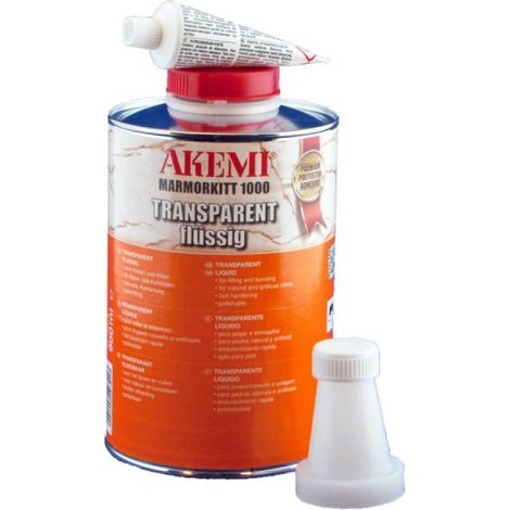 Marmorkitt 1000 Transparent - Colle liquide - Akemi - 900 ml