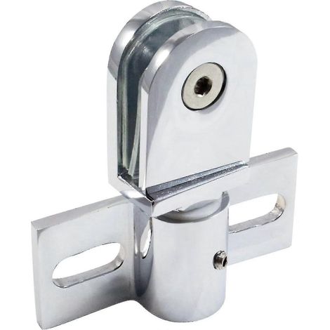 Charnière pivotante pour porte de douche en verre (1/5)