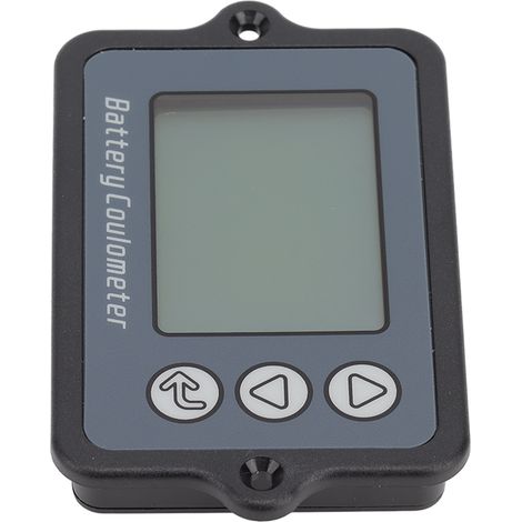 Testeur de tension de batterie 8-120V 50A (0-75A), voltmètre portable étanche ABS multifonction, moniteur de batterie avec boîtier robuste pour contrôle 8-120V (1/5)