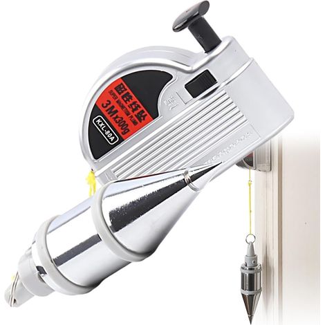 Magnétique anti-rouille avec stabilisation rapide et précise Ligne de poids en bob pour menuiserie, rénovation, travail du bois, ingénierie, architecture, outil de construction (1/5)