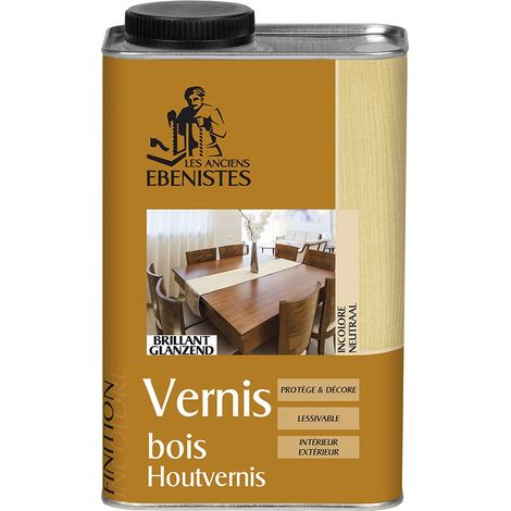Les Anciens Ebenistes Vernis Bois Brillant1lincolore - Les Anciens Ebenistes