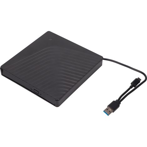 Boîtier Externe pour Lecteur DVD Détachable USB 3.0/2.0, Compatible avec Graveurs SATA 12.7mm/9.5mm pour PC Portable (1/5)
