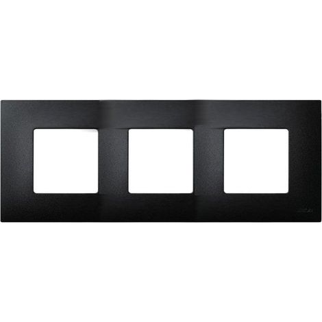 Wechseldeckel SCHWARZ ARTIKEL 3 Elemente Simon 27 PLAY 2700637-086