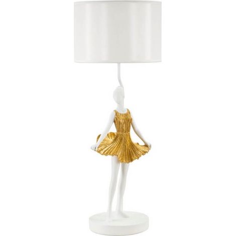 Lampada da tavolo in metallo e resina Ballerina A (1/5)
