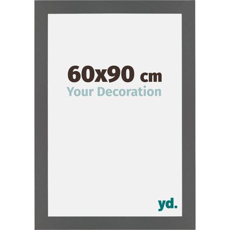 Cadre Puzzle 60x90 cm - cm - Anthracite - MDF - Mura. (1/5)