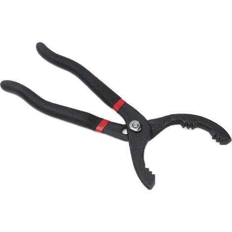 Clé à filtre à huile, antidérapante, facile à utiliser, en acier au carbone haute dureté, outil de démontage de filtre à huile, 260 mm (1/5)
