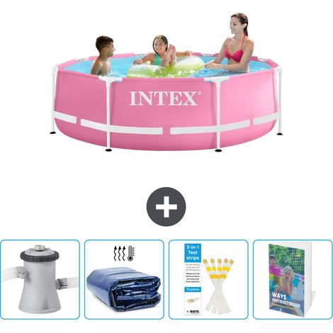 Intex Piscina con struttura Rotonda - 244x76 cm - 7-pezzi  SCB129 (1/5)