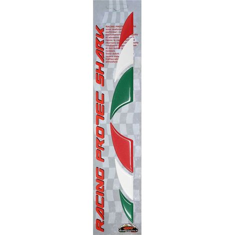 Adesivi 3D Racing Protec Shark - Colore: TRICOLORE