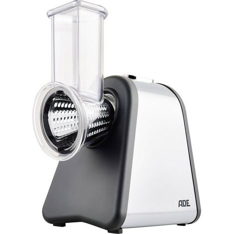 Râpe électrique - ADE - KITCHEN GADGETS - 4 types de Râpes - Acier inoxydable/plastique - 29,2 x 21,3 x 25 cm (1/4)