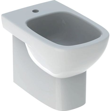 Wandbündiges Stand-Bidet weiß glänzend - Geberit Fantasia