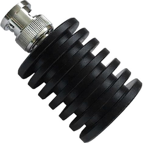 Terminaison coaxiale RF mâle BNC 10 W, charge fictive, DC-3 GHz, 50 Ω, plaquée nickel, accessoires RF (1/4)