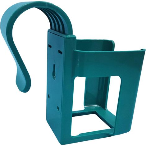 Support Pour Gobelet De Piscine - Fixation Par Pince Sur Bords De Piscine Hors Sol - Compatible Avec Gobelets Bouteilles Téléphone Crème Solaire - 1 Pièce (1/5)