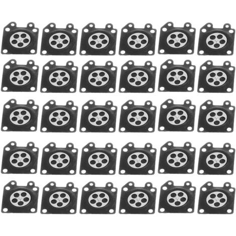 30 pezzi/set guarnizione diaframma carburatore accessorio per motosega ZAMA 2500/3800/4500/5200/5800 (1/4)