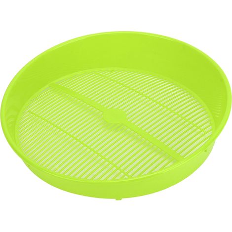 Plateau de nettoyage pour baies, panier de lavage en plastique PP pour myrtilles, idéal pour le lavage des fruits et les travaux de jardinage. (1/5)
