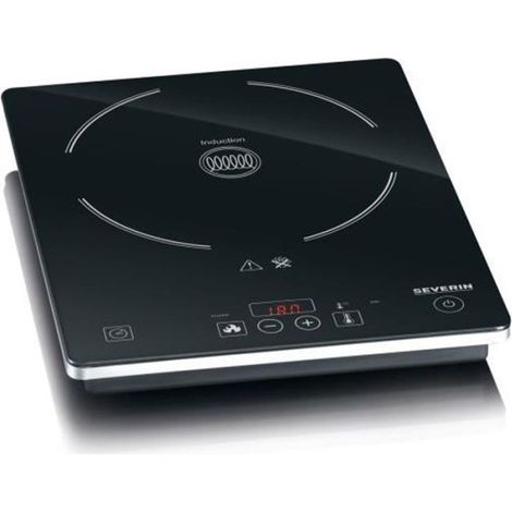 Plaque de Cuisson - Mobile Electrique  SEVERIN - KP1071 - Induction 1 foyer - Jusqu'a 240°C - 2000W