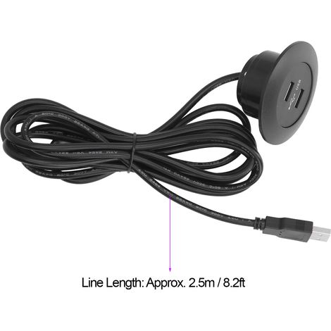Akozon USB-Sofaladegerät, Montageanleitung, Dual-Port-USB-Stecker für den Heimgebrauch, Schwarz (1/5)